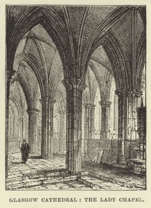 Glasgow-kathedraal, de Mariakapel door English School