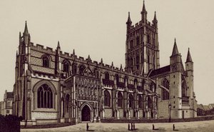 Kathedraal van Gloucester, vanuit het Zuidwesten