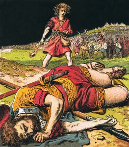 Goliath door English School