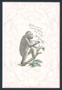 Gorilla Valentijnskaart door English School