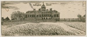 Goring House, later Arlington House, op de locatie van Buckingham Palace door English School