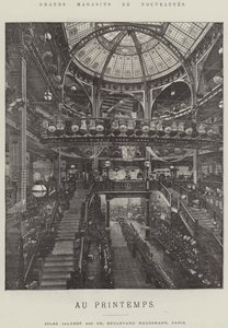 Grands Magasins de Nouveautés au Printemps door English School
