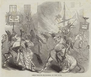 Grote inheemse processie in New York