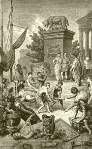 Griekse cultuur--Beelden en kunstwerken naar Rome gebracht door English School
