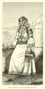 Griekse vrouw van Hagios-Vasilios, Arcadië