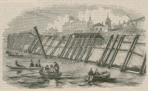 Greenwich Pier na de val door English School
