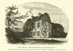 Griff House, de geboorteplaats van George Eliot door English School