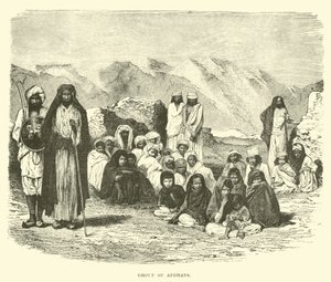 Groep Afghanen door English School