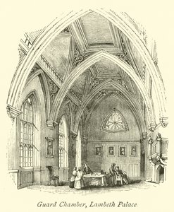 Wachtkamer, Lambeth Palace door English School
