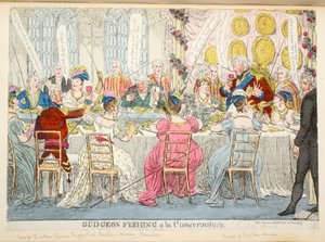 Gudgeon Vissen à la Conservatory, pub. 1811 door English School