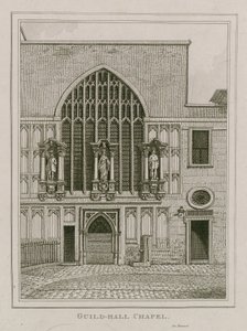Guildhall Kapel, Londen door English School