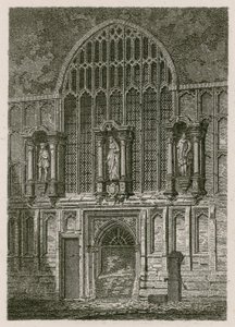 Guildhall Kapel, Londen door English School