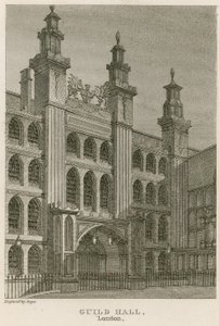 Guildhall, Londen door English School