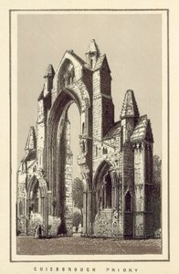 Priorij van Guisborough (litho) door English School