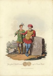 Gurm Gamle, koning van Denemarken, en een Deense jongeling