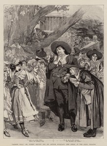 "Haddon Hall," de Nieuwe Opera van de Heer Sydney Grundy en Sir Arthur Sullivan, in het Savoy Theatre