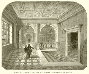 Hal in Theobalds, de favoriete residentie van James I