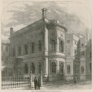 Hall of the Clothworkers Company, Mincing Lane, Londen door English School