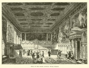 Zaal van de Grote Raad, Dogenpaleis door English School