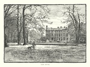 Ham House (gravure) door English School