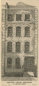 Handels Londense Residentie, 57 Brooke Street door English School