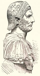 Hannibal, illustratie uit Geschiedenis van Rome door Victor Duruy, gepubliceerd 1884 door English School