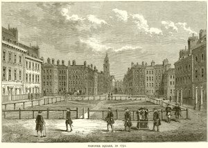 Hanover Square, in 1750