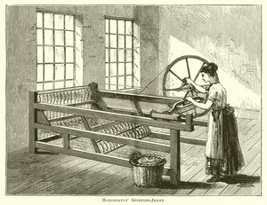 Hargreaves Spinning-Jenny door English School