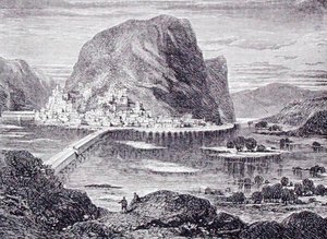 Harpers Ferry, West Virginia, VS, uit 
