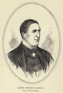 Harry Broome, kampioen, van een prent door Moore door English School