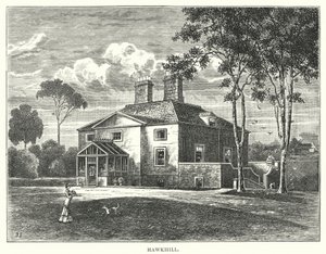 Hawkhill (gravure) door English School