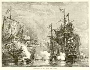 Hawkins in St. Juan de Ulloa