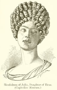 Hoofdtooi van Julia, dochter van Titus (Capitolijns Museum) door English School