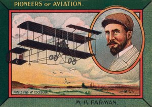 Henri Farman, Anglo-Franse luchtvaartpionier, vliegtuigontwerper en fabrikant