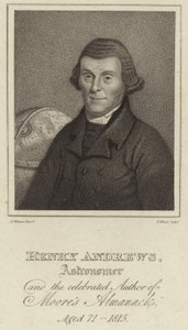 Henry Andrews, Astronoom en de beroemde auteur van Moores Almanack (1744-1820) door English School