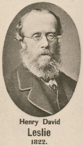Henry David Leslie door English School