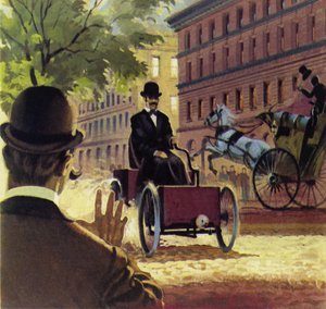 Henry Ford produceerde zijn eerste handgemaakte auto in 1892