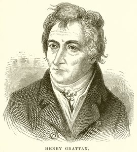 Henry Grattan door English School