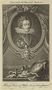 Henry Prins van Wales, zoon van Koning James I door English School