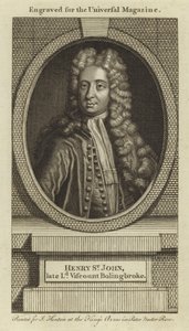 Henry St John, Wijlen Lord Viscount Bolingbroke door English School