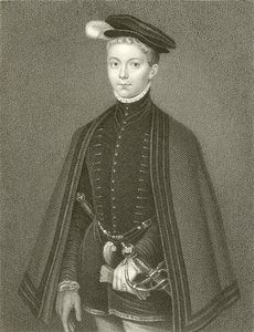 Henry Stuart, Lord Darnley, Koning van Schotland door English School