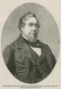 Henry Thomas Hope, voorzitter van de Eastern Steam Navigation Company door English School