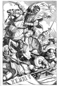 Henry V - (De Kroniek Geschiedenis van Henry de Vijfde) - Illustratie in 