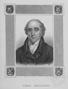 Henry Vassall-Fox, 3e Baron Holland, Engelse Whig-politicus door English School