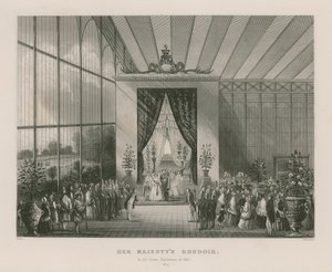 Hare Majesteits Boudoir in de Grote Tentoonstelling van 1851 door English School