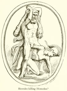 Hercules doodt Diomedes door English School