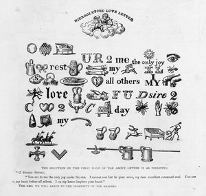 Hiërogliefische Liefdesbrieven, c. 1893
