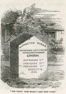 Highgate Hill, Whittington Stone door English School