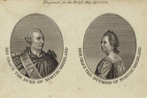 Zijne Genade de Hertog van Northumberland en Hare Genade de Hertogin van Northumberland door English School