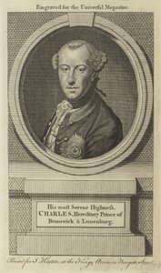 Zijne Doorluchtige Hoogheid, Charles, Erfprins van Brunswick & Lunenburg door English School